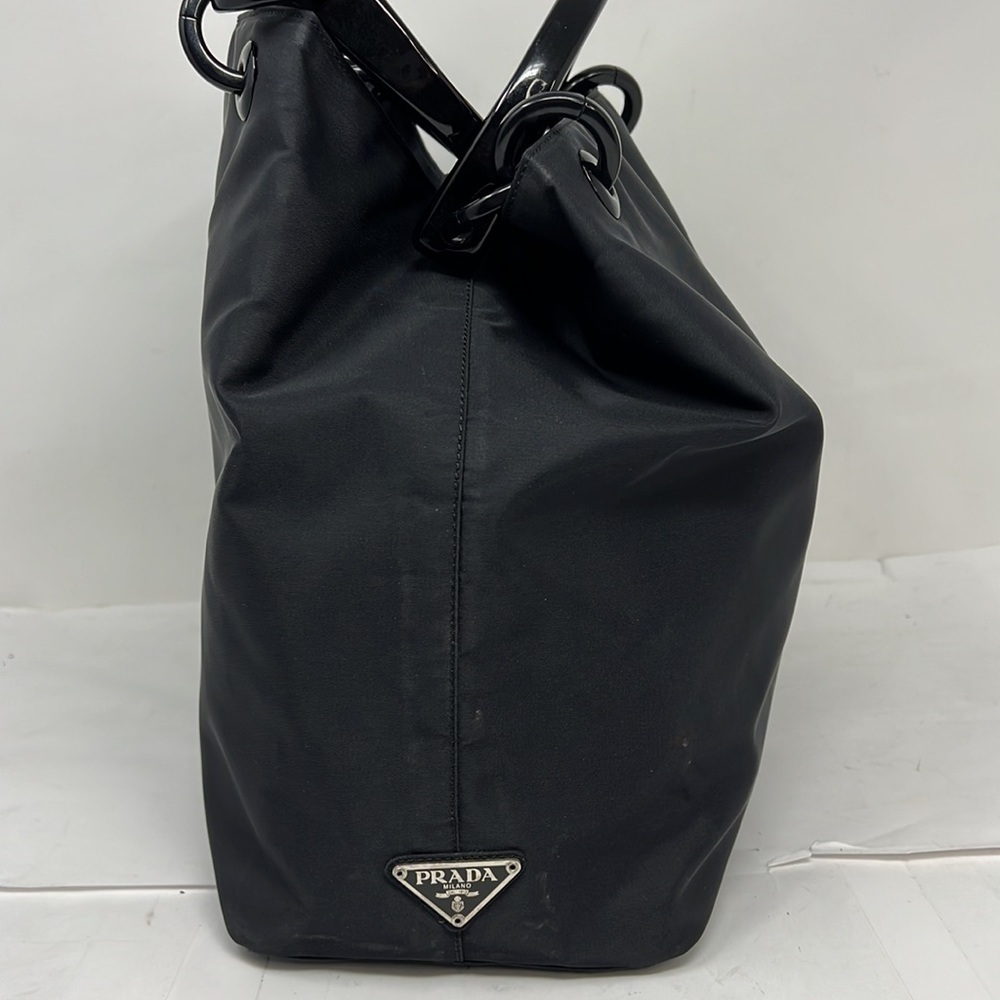 Prada Tessuto Nylon Handle Tote Hand Bag - Picture 15 of 16
